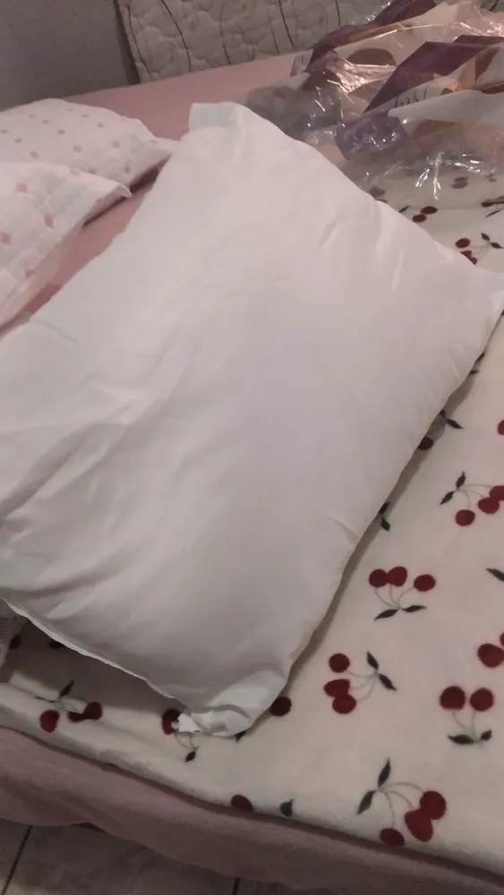 Foto de comprador do produto Travesseiro De Cabeça Ortobom Nápoles Inodoro 100% Conforto
